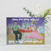 土曜の夜の振動踊り 招待状 (スタンド正面)