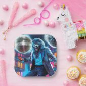 土曜の夜の狼の男は、放り出して泣きながら ペーパープレート (パーティー)