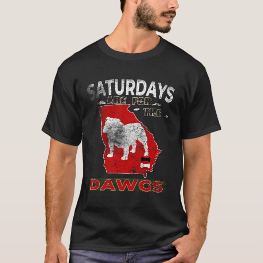 土曜はブルドッグのもの ブルドッグ・ステート Tシャツ (正面)