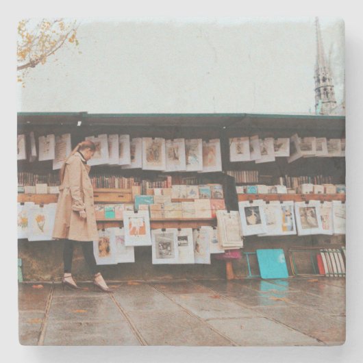 土曜オンザシーヌストーンコースター ストーンコースター (正面)