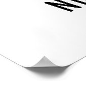 土曜ナイトフェムールボーンおもしろいプン ポスター (角)