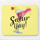 土曜日だ マウスパッド (正面)