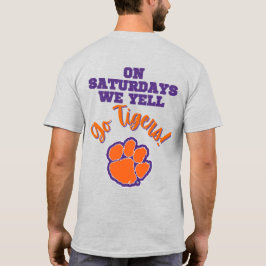 土曜日に私たちは叫ぶ – Clemson Tシャツ