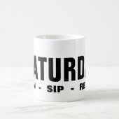 土曜日のコーヒーマグ コーヒーマグカップ (中央)