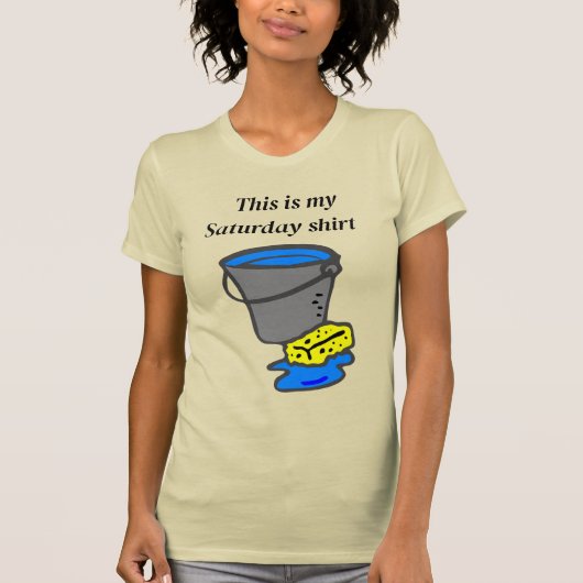 土曜日のシャツ Tシャツ (正面)