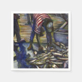 土曜日の恵みハーバーアイランド スタンダードカクテルナプキン (正面)