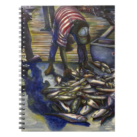 土曜日の恵みハーバーアイランド ノートブック (正面)