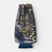 土曜日の恵み，バハマのハーバー島 ボトルクーラー (裏面)