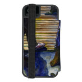 土曜日の恵み,バハマのハーバー島 INCIPIO iPhoneウォレットケース (フォリオ裏面)