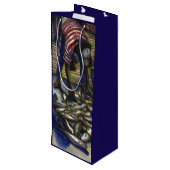 土曜日の恵み、港島、バハマ ワインギフトバッグ (裏面アングル)