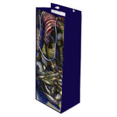 土曜日の恵み、港島、バハマ ワインギフトバッグ (正面アングル)