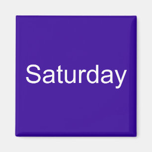 土曜日の磁石 マグネット