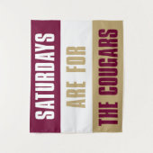 土曜日はクーガーのために、チャールストン タペストリー (正面)