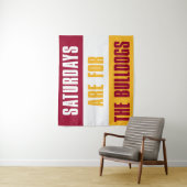 土曜日はブルドッグのためのフェリス州 タペストリー (インサイチュ)