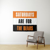 土曜日はマーサー大学ベアズのため タペストリー (インサイチュ(横))