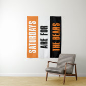 土曜日はマーサー大学ベアズのため タペストリー (インサイチュ)