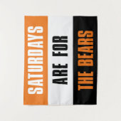 土曜日はマーサー大学ベアズのため タペストリー (正面)