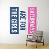 土曜日は女の子のためだ タペストリー (インサイチュ(横))