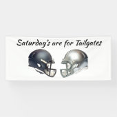 土曜日はTailgates行き 横断幕 (横)