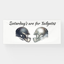 土曜日はTailgates行き 横断幕