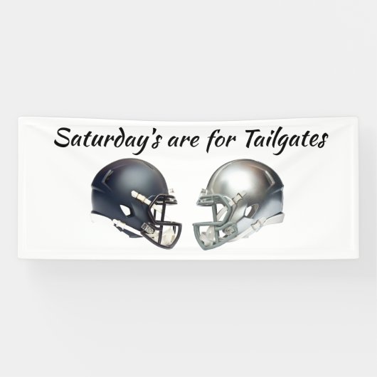 土曜日はTailgates行き 横断幕 (横)