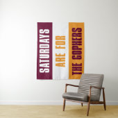 土曜日はThe Gophers, Minnessotaのために タペストリー (インサイチュ)