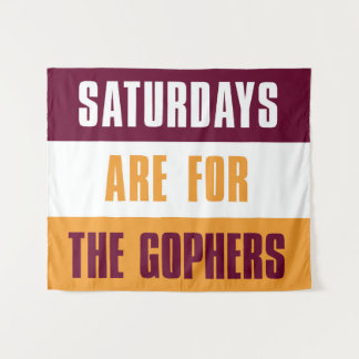土曜日はThe Gophers, Minnessotaのために タペストリー