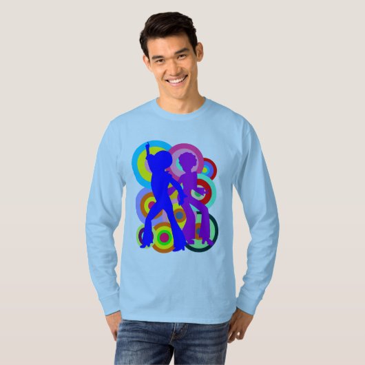 土曜日夜熱 Tシャツ (正面フル)