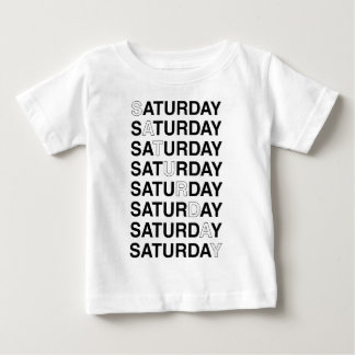 土曜日 ベビーTシャツ