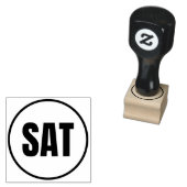 土曜日 ラバースタンプ (押印)