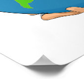 土曜Tシャツとギフト ポスター (角)