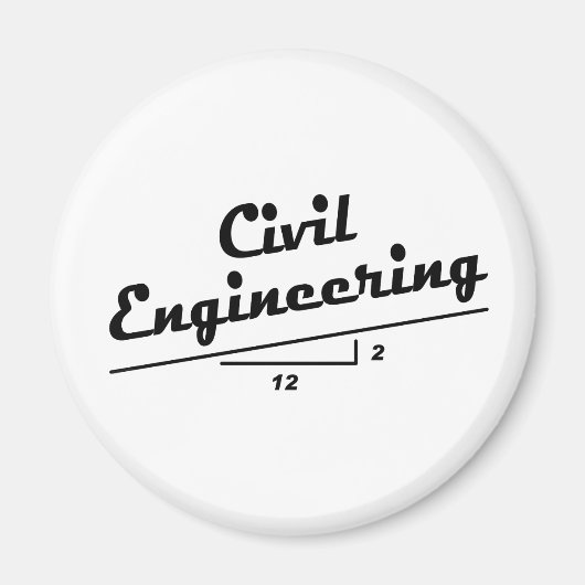 土木工士法面 マグネット (正面)