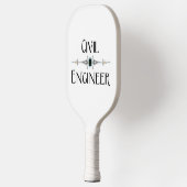 土木工学科装飾線 ピックルボールラケット (左)