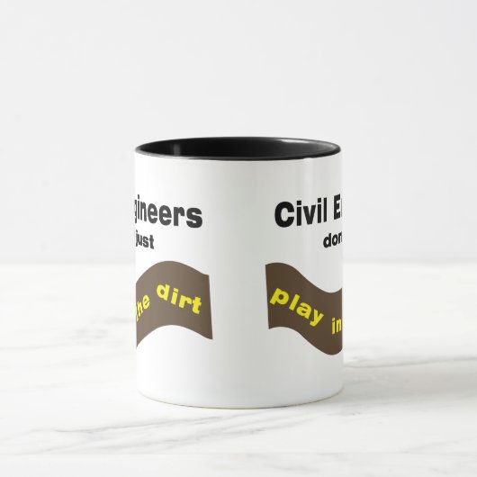 土木工遊士 マグカップ (中央)