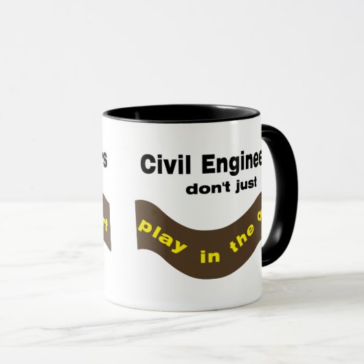 土木工遊士 マグカップ (正面右)