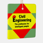 土木工頭が切れる士ブロック セラミックオーナメント (右)