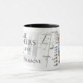 土木技師のマグの人 マグカップ (中央)