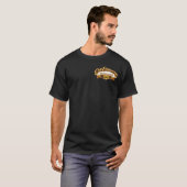土木技師の卒業Tシャツ – 笑えるデザイン Tシャツ (正面フル)