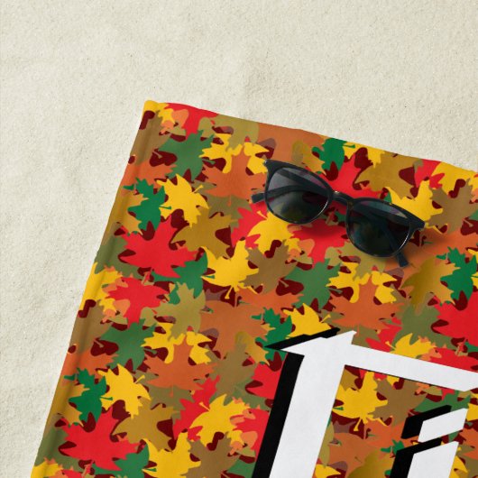 土木技師キャラクタービーチタオル ビーチタオル (インサイチュ)