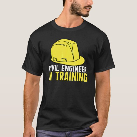 土木技師パパ Tシャツ (正面)