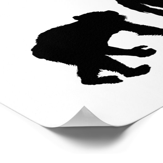 土木技師ビルダーの数量の測量士の進化 ポスター (角)