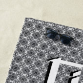 土木技師ホワイトキャラクター ビーチタオル (インサイチュ)