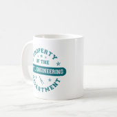 土木技師部の特性 コーヒーマグカップ (正面左)