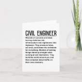 土木技師 カード (正面)