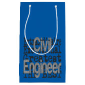 土木技師 スモールペーパーバッグ (正面)