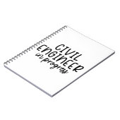 土木技師 ノートブック (左側)