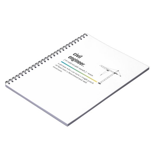 土木技師 ノートブック (左側)