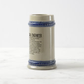 土木技師 ビールジョッキ (中央)