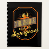 土木技師 プランナー手帳 (正面)