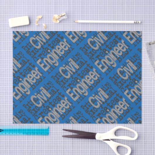 土木技師 薄葉紙 (クラフト)